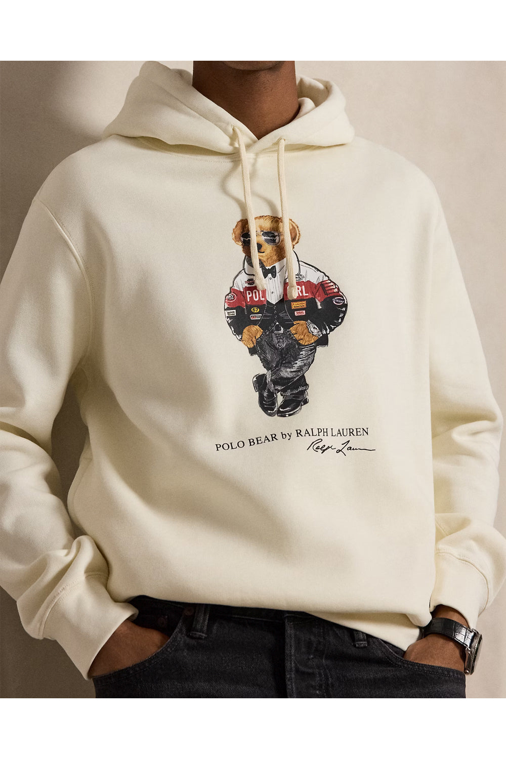 POLO RALPH LAUREN Felpa Polo Bear con cappuccio