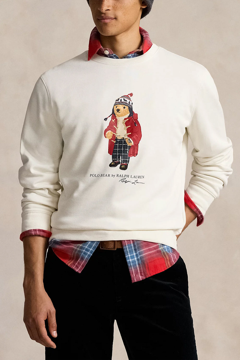 POLO RALPH LAUREN Felpa Polo Bear girocollo Uncategorized POLO RALPH LAUREN