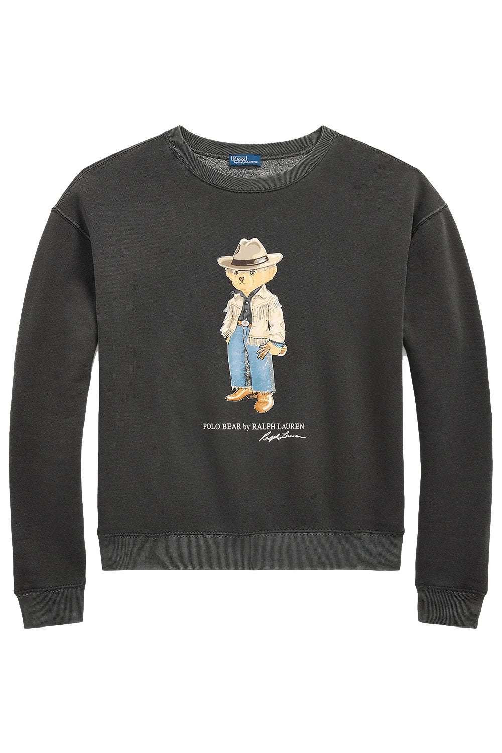 POLO RALPH LAUREN Felpa Polo Bear in cotone girocollo Uncategorized POLO RALPH LAUREN