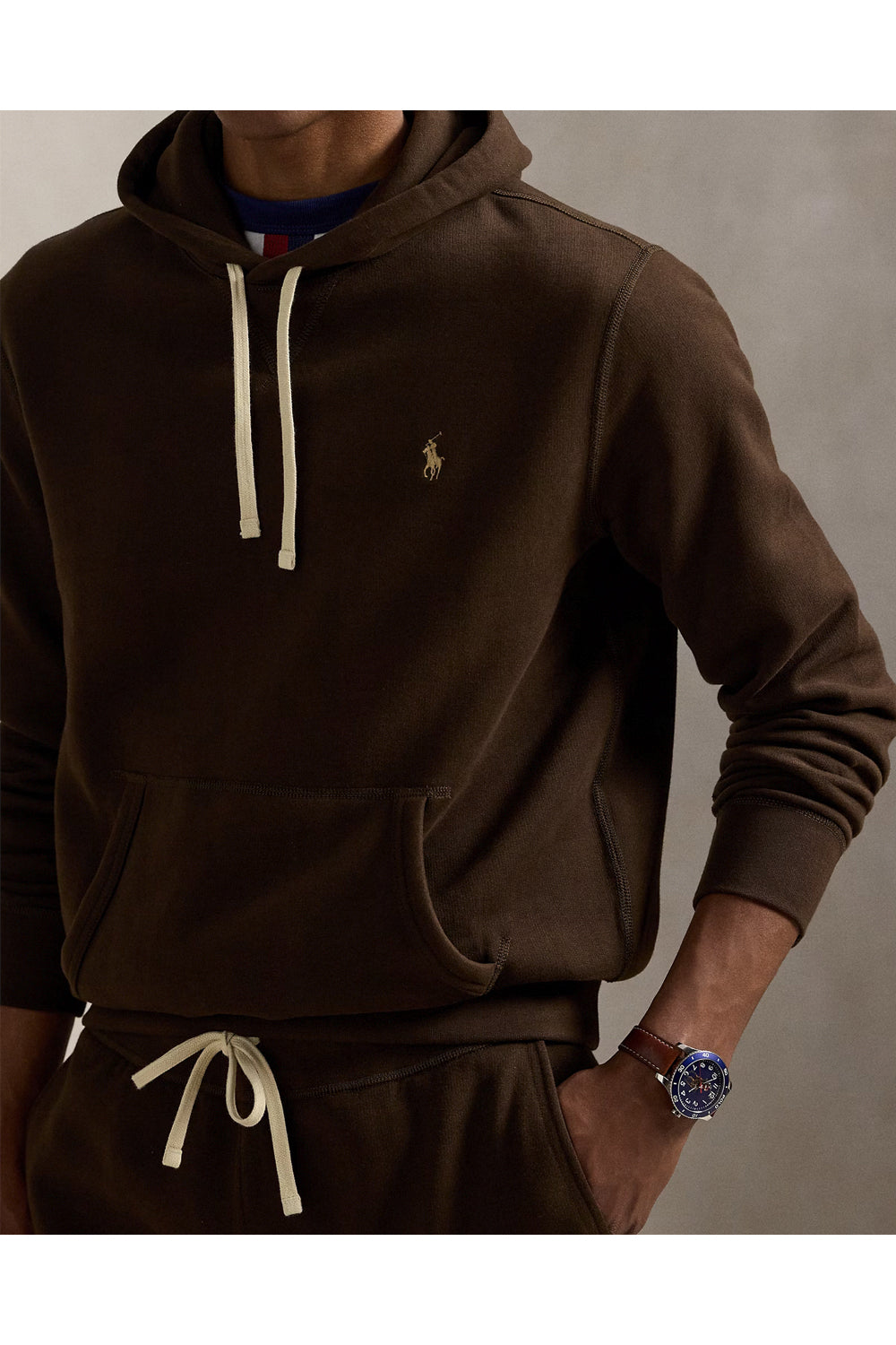 POLO RALPH LAUREN Felpa classica con cappuccio