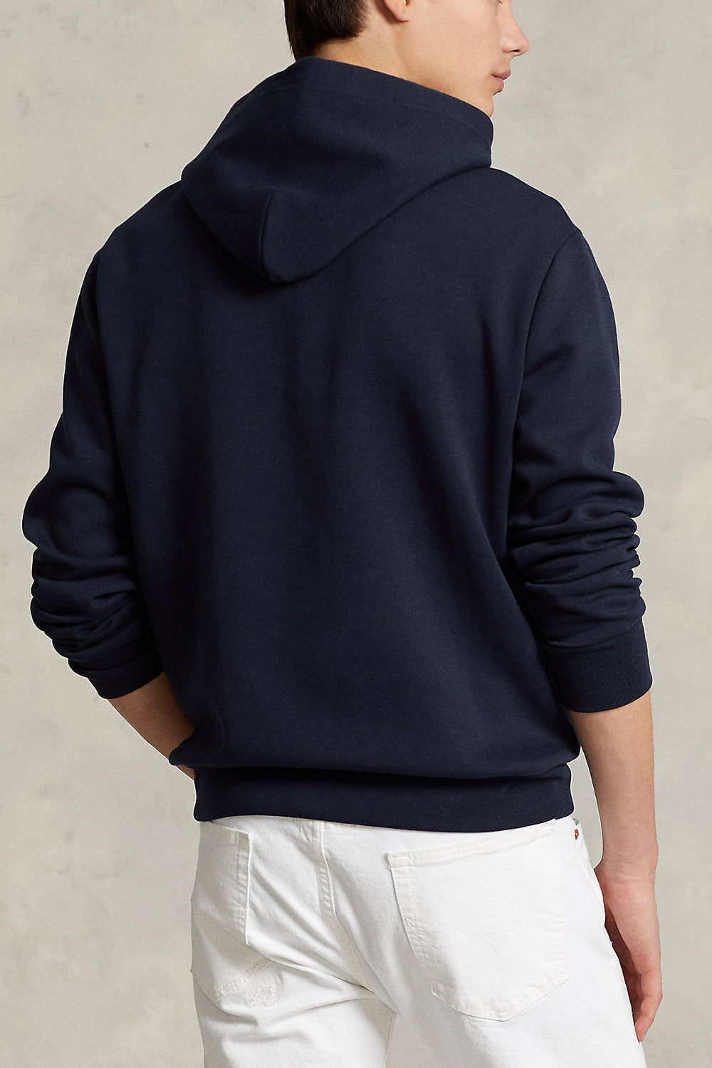 POLO RALPH LAUREN Felpa con cappuccio a maglia doppia