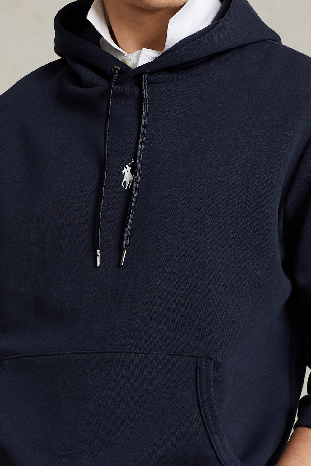 POLO RALPH LAUREN Felpa con cappuccio a maglia doppia