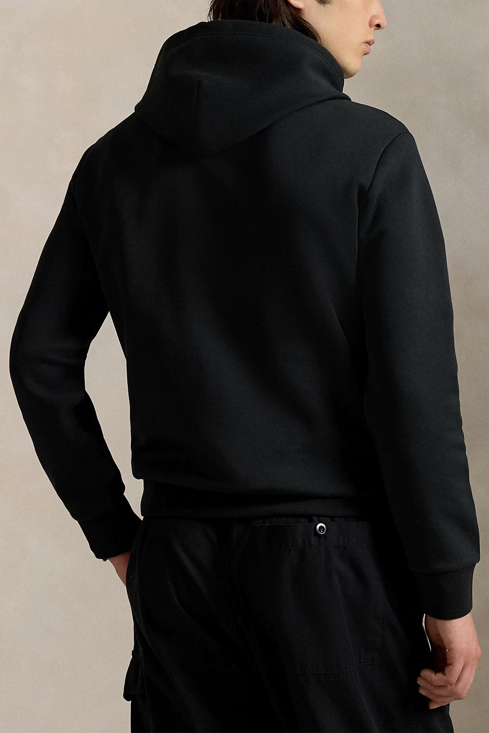 POLO RALPH LAUREN Felpa con cappuccio a maglia doppia