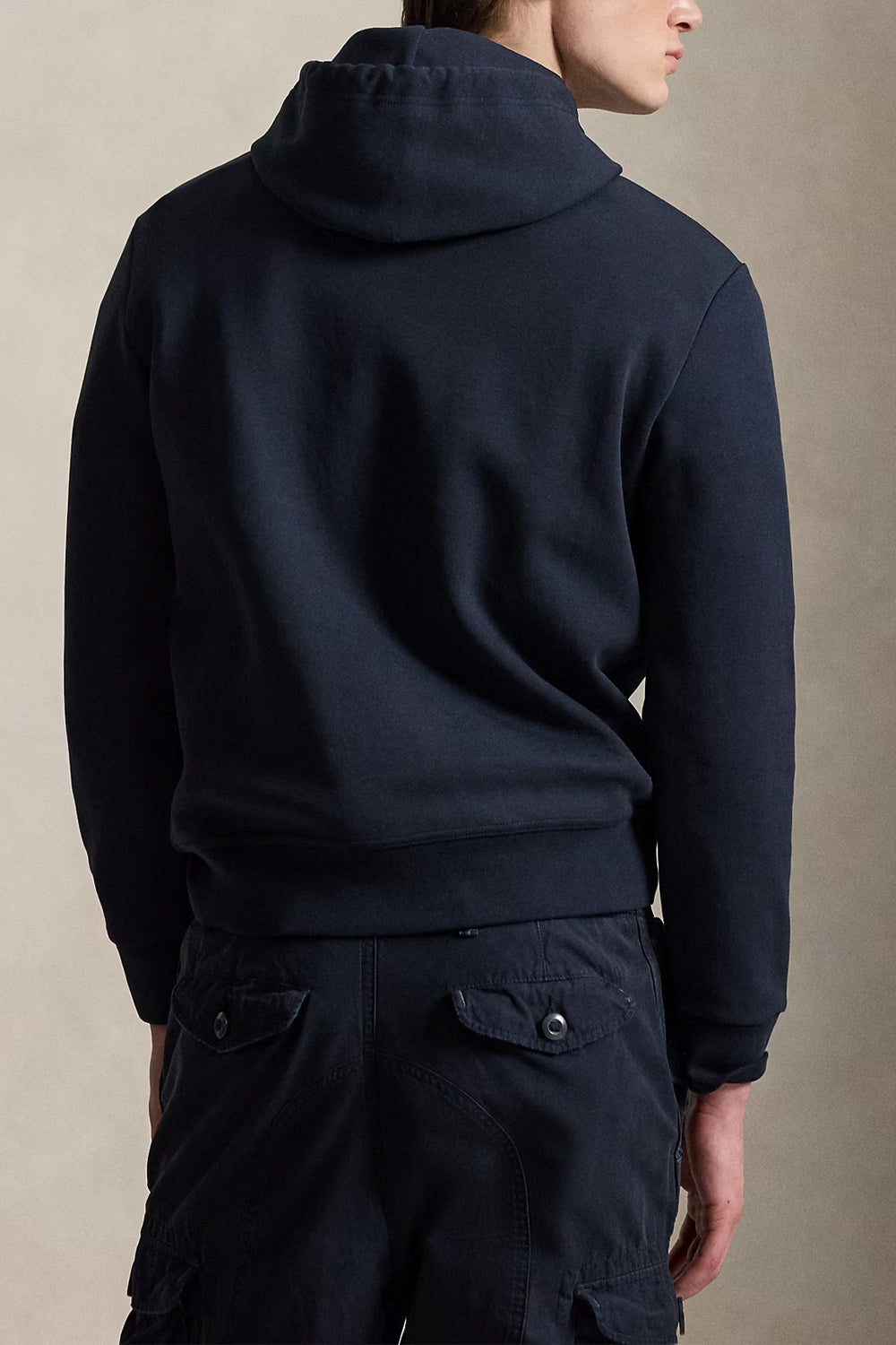 POLO RALPH LAUREN Felpa con cappuccio a maglia doppia