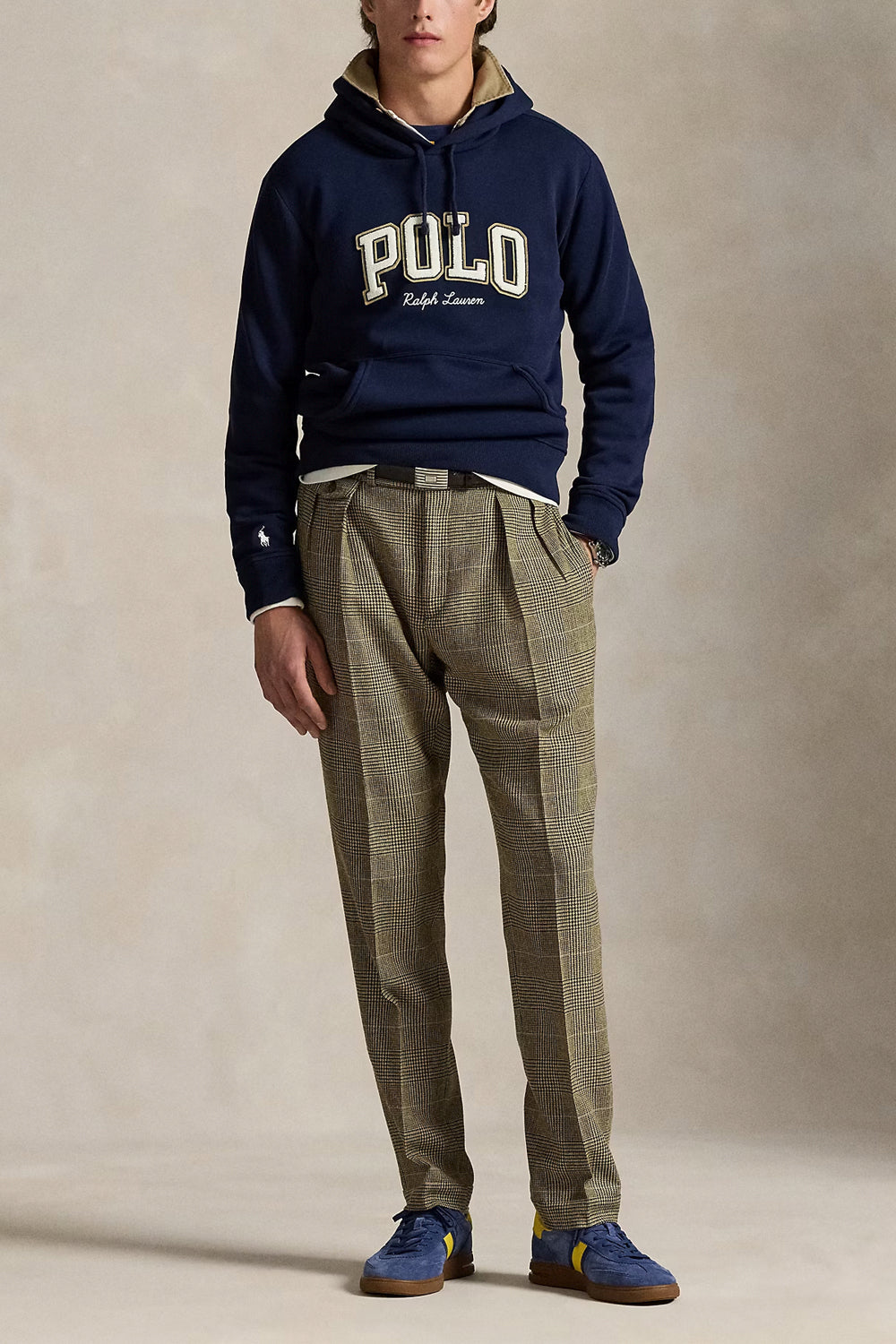 POLO RALPH LAUREN Felpa con cappuccio e logo