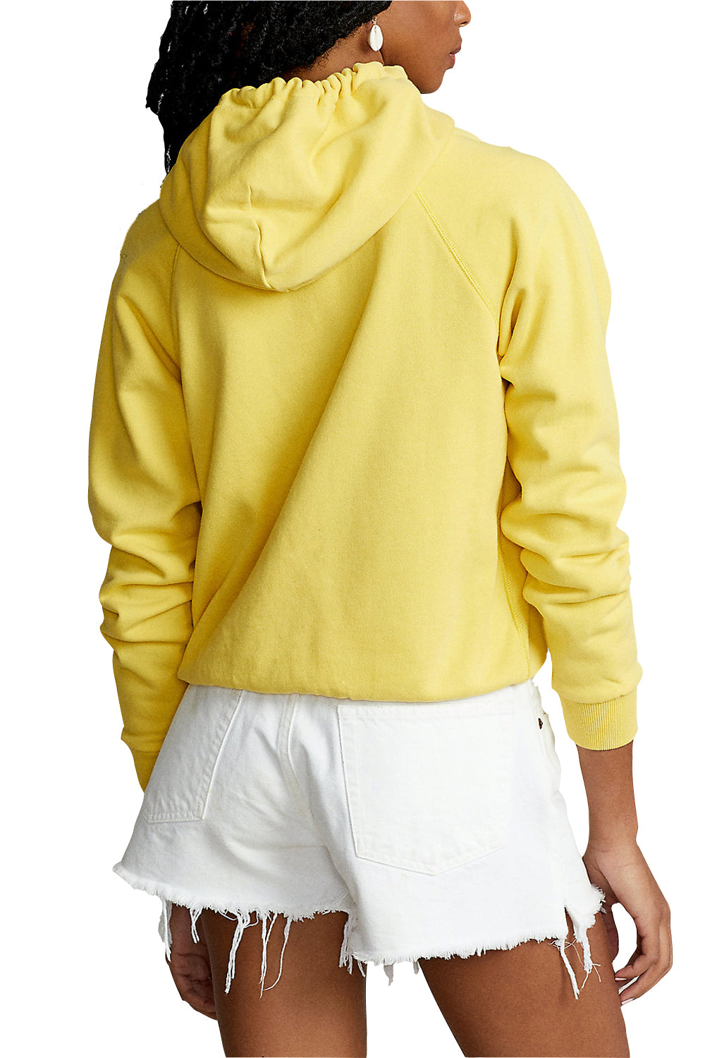 Felpa cappuccio Big Pony trapuntata - POLO RALPH LAUREN Clothing POLO RALPH LAUREN