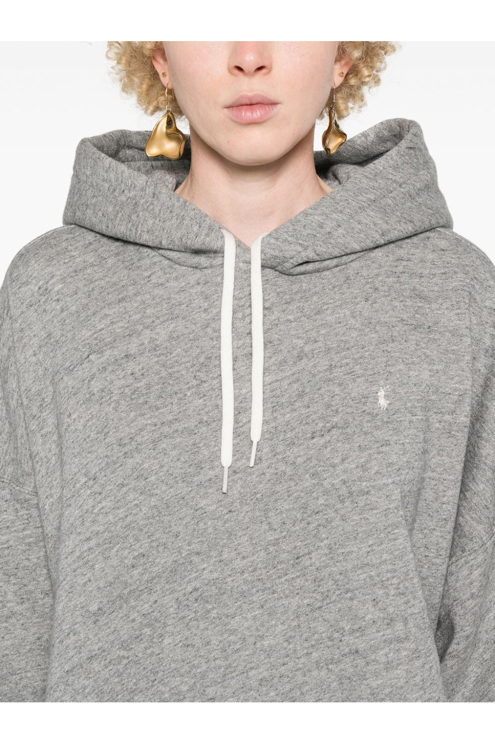 POLO RALPH LAUREN Felpa cropped in cotone Uncategorized POLO RALPH LAUREN