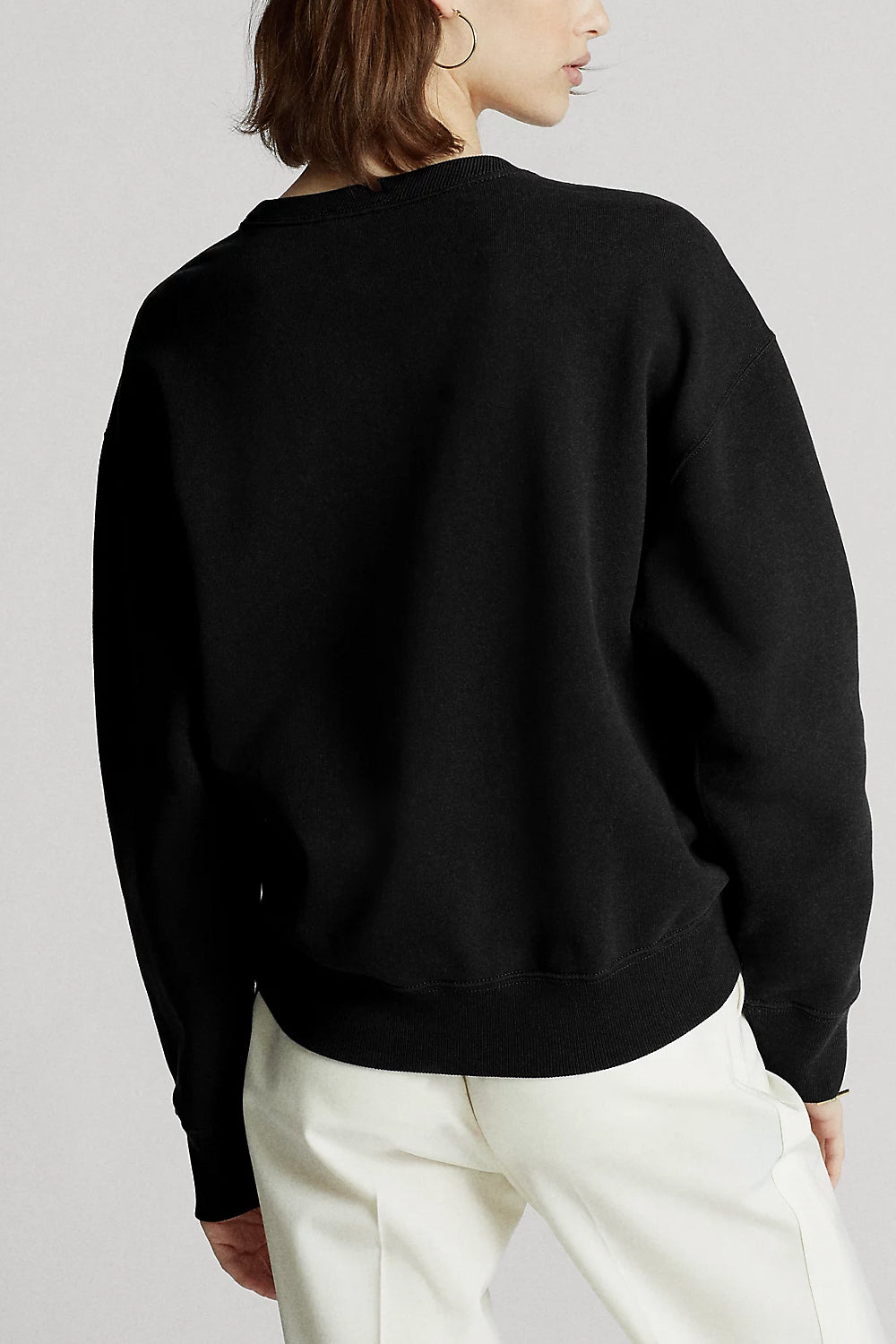 POLO RALPH LAUREN Felpa in cotone girocollo POLO RALPH LAUREN