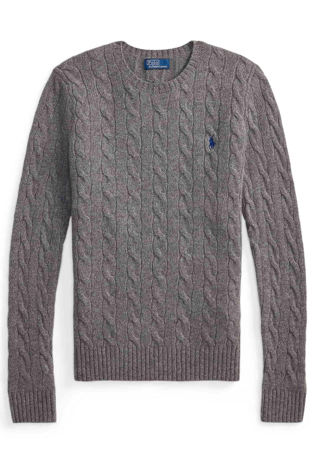 POLO RALPH LAUREN Girocollo in lana e cashmere a trecce