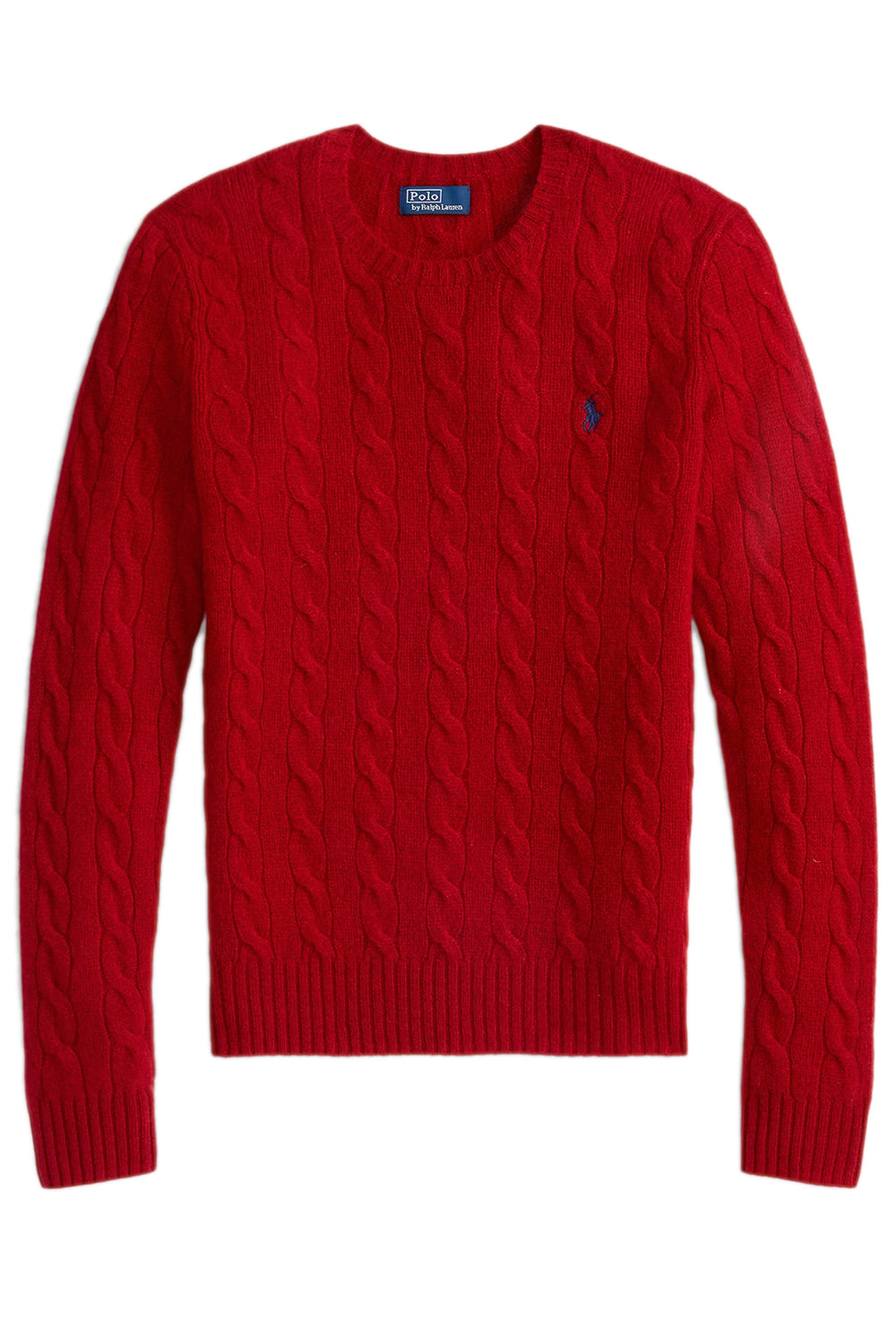 POLO RALPH LAUREN Girocollo in lana e cashmere a trecce