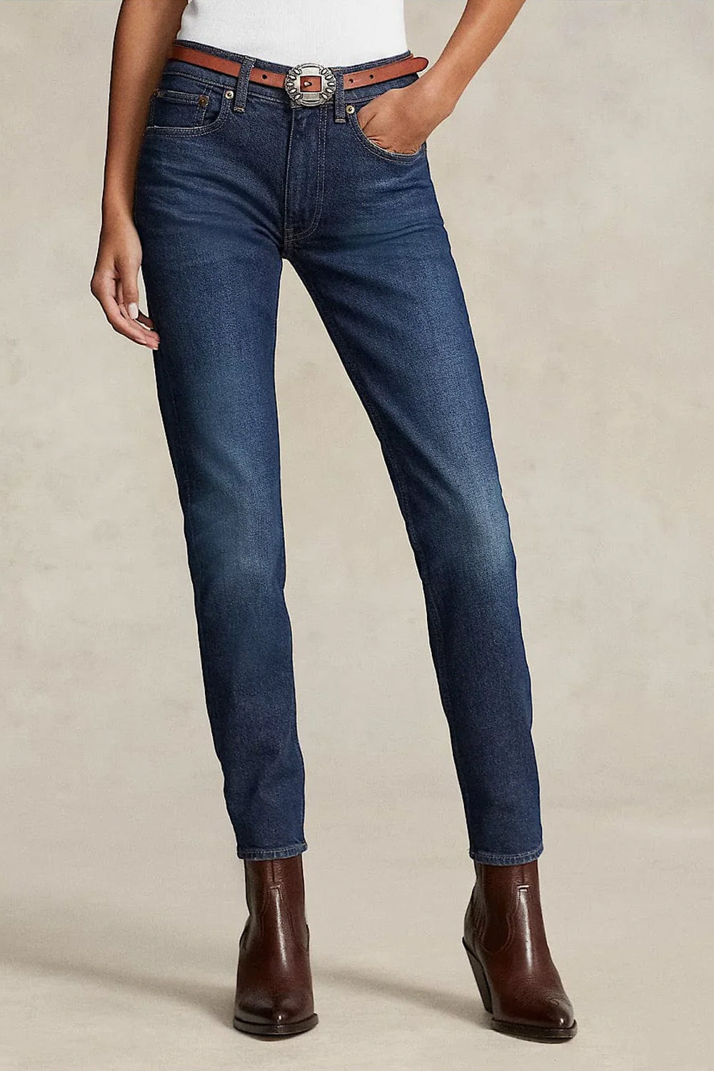 POLO RALPH LAUREN Jeans Super Slim-Fit a vita media