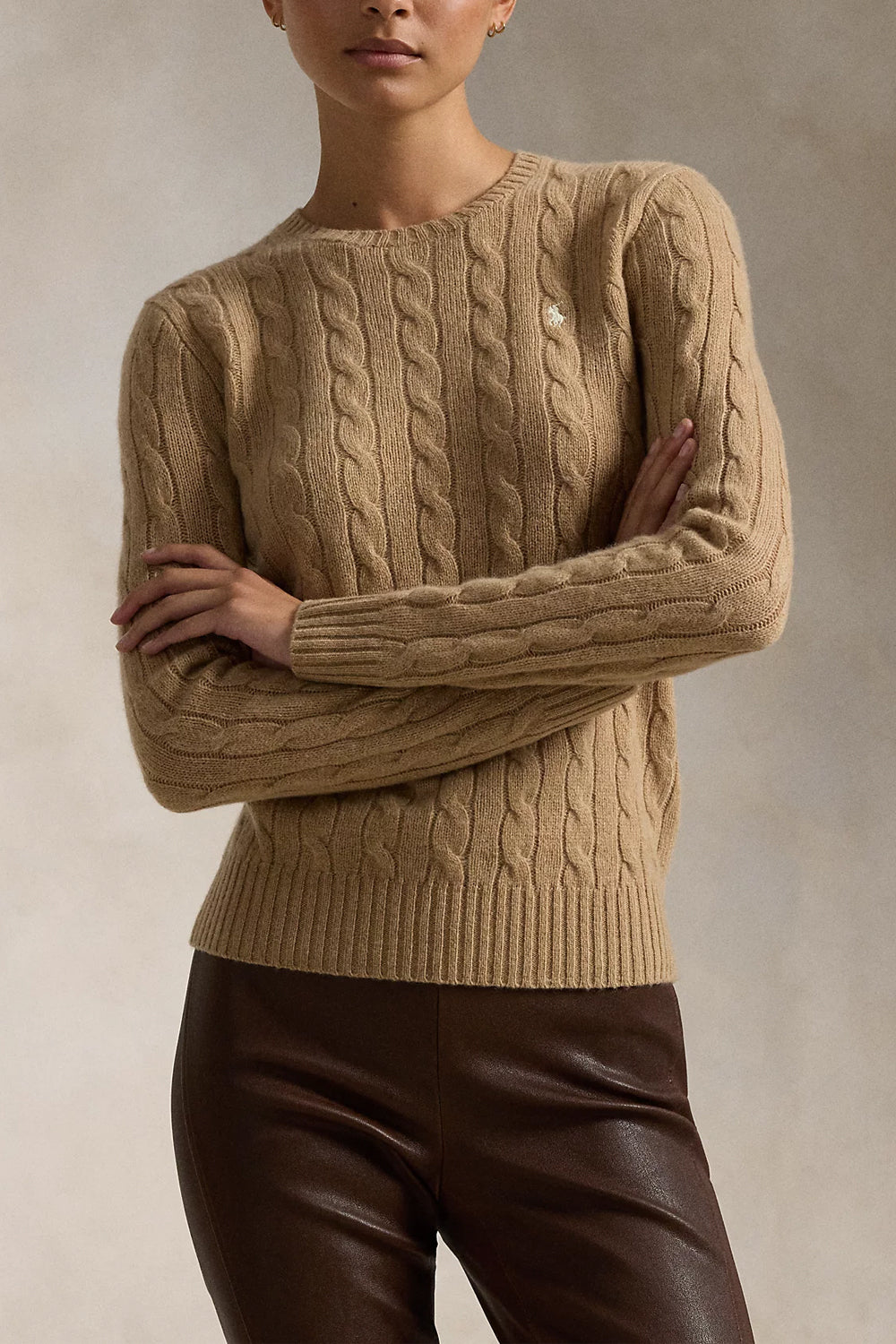 POLO RALPH LAUREN Maglia Julianna in lana e cashmire girocollo Uncategorized POLO RALPH LAUREN