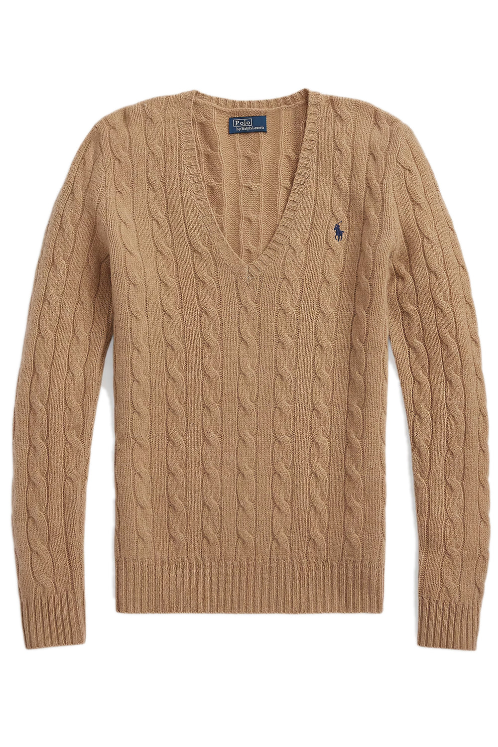 POLO RALPH LAUREN Maglia Kimberly a trecce in lana e cashmere