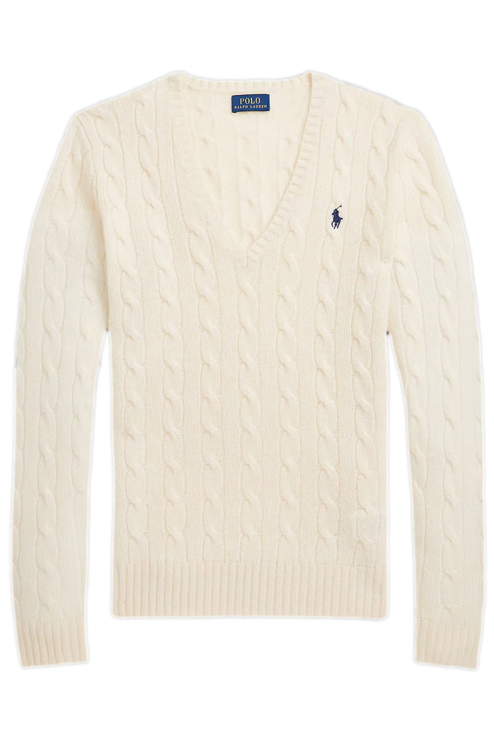 POLO RALPH LAUREN Maglia Kimberly a trecce in lana e cashmere