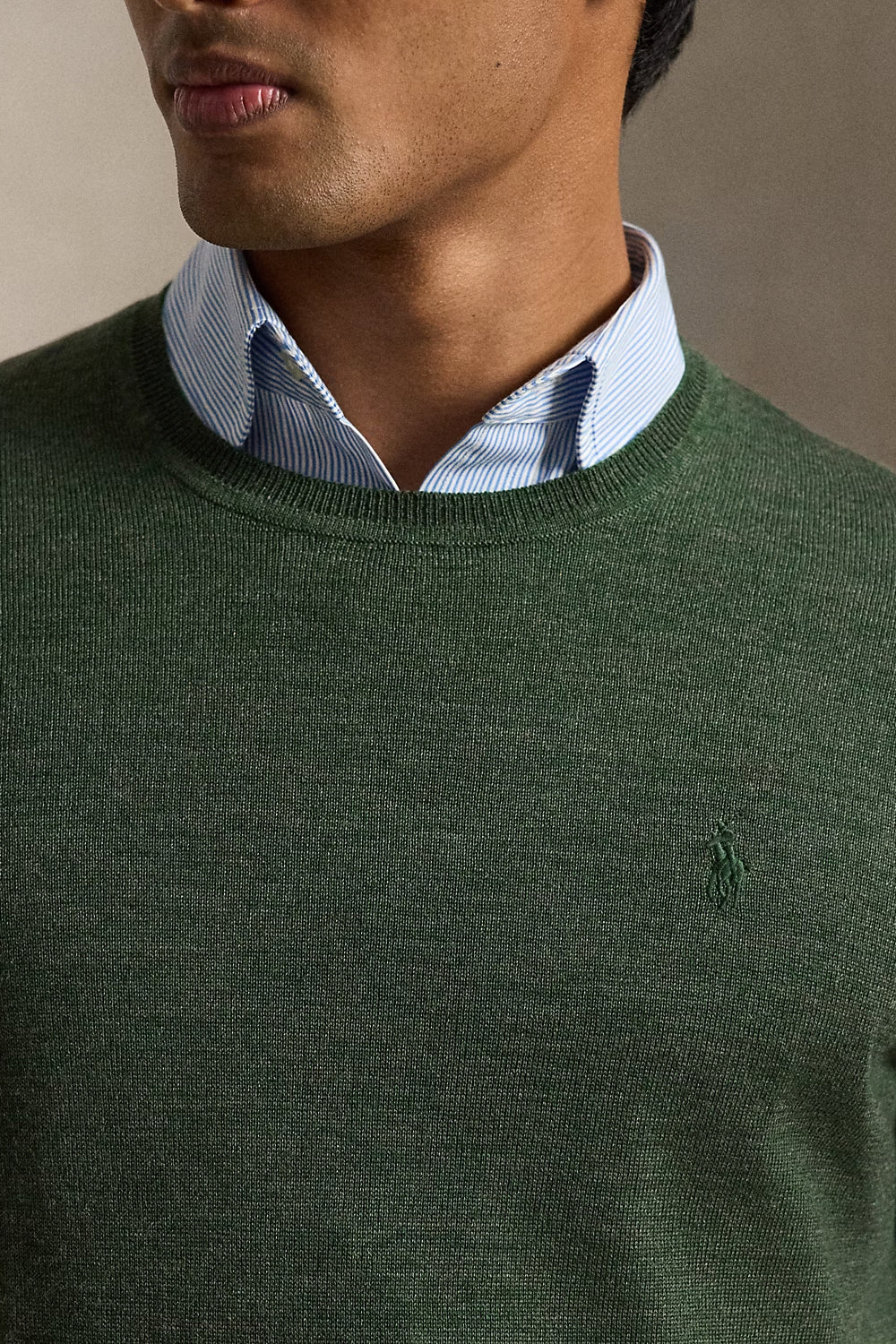 POLO RALPH LAUREN Maglia a girocollo in lana lavabile