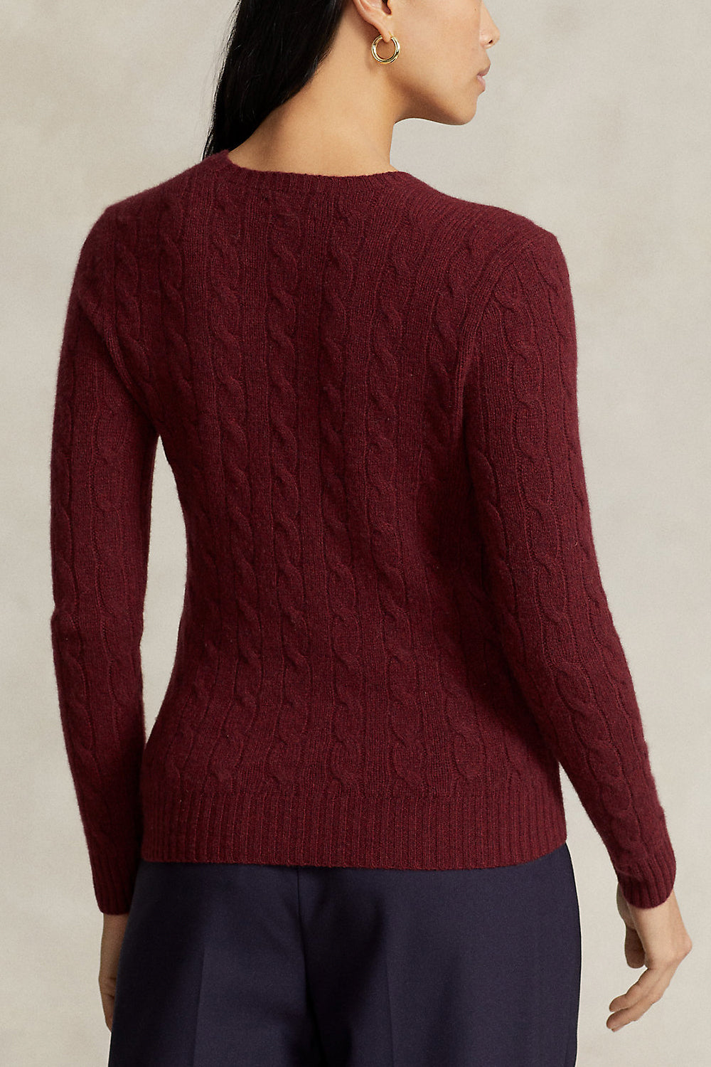 POLO RALPH LAUREN Maglia Julianna Girocollo lana e cashmere