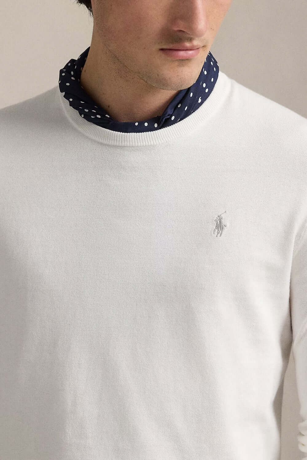 POLO RALPH LAUREN Maglia effetto texture Slim-Fit Uncategorized POLO RALPH LAUREN