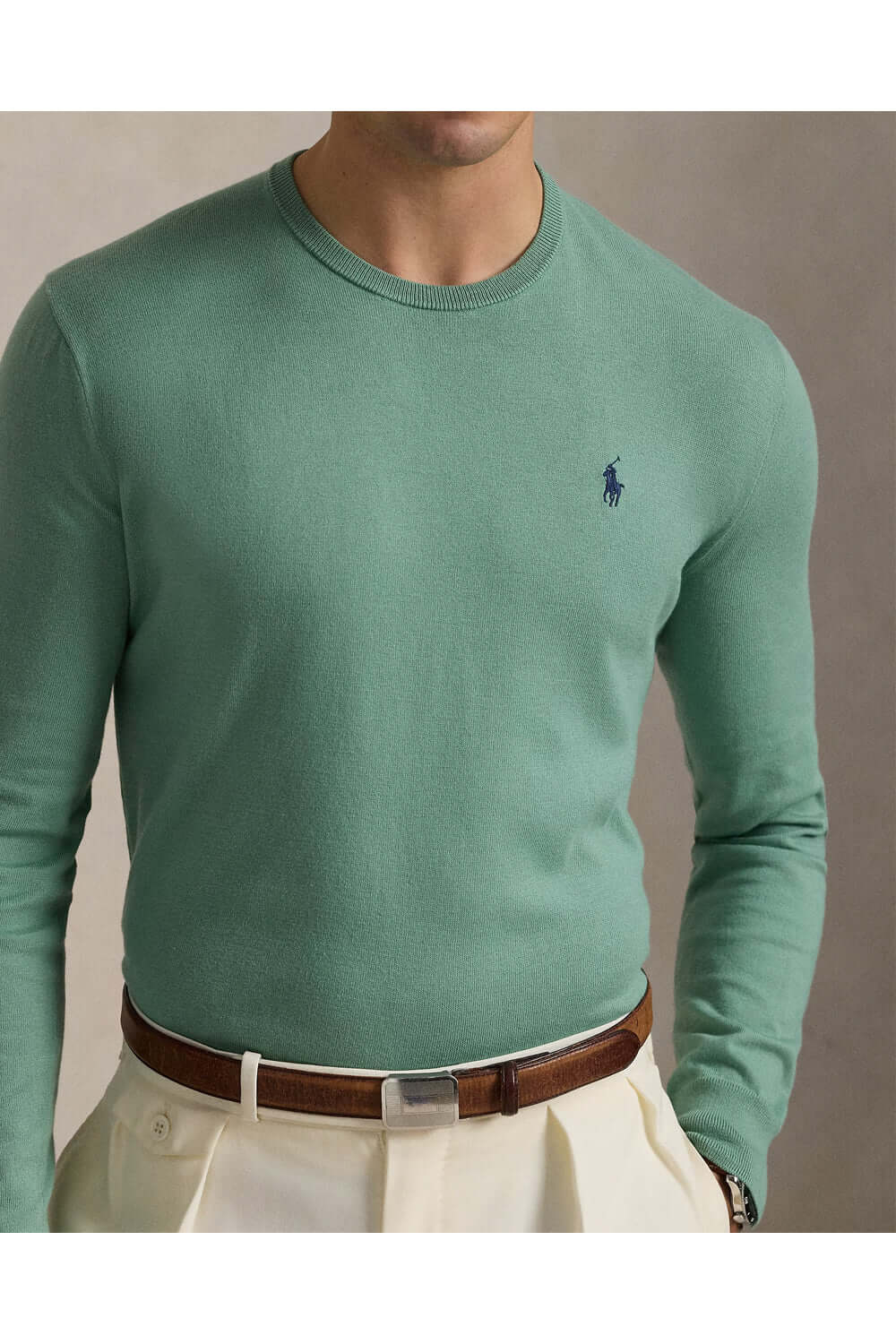 POLO RALPH LAUREN Maglia effetto texture Slim-Fit Uncategorized POLO RALPH LAUREN