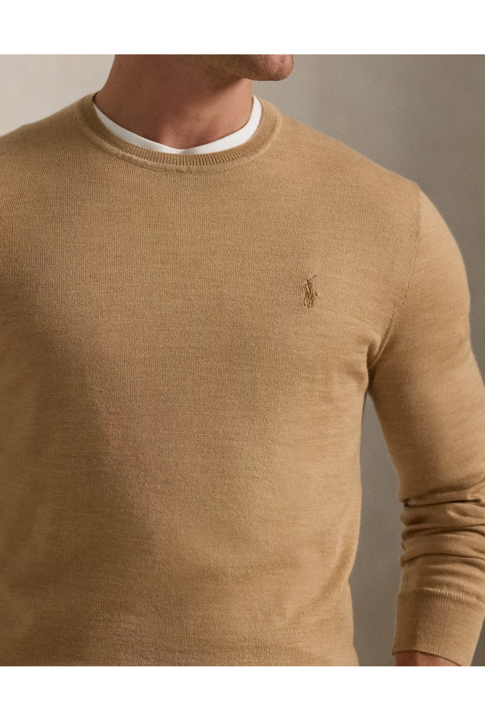 POLO RALPH LAUREN Maglia girocollo lana lavabile Slim-Fit