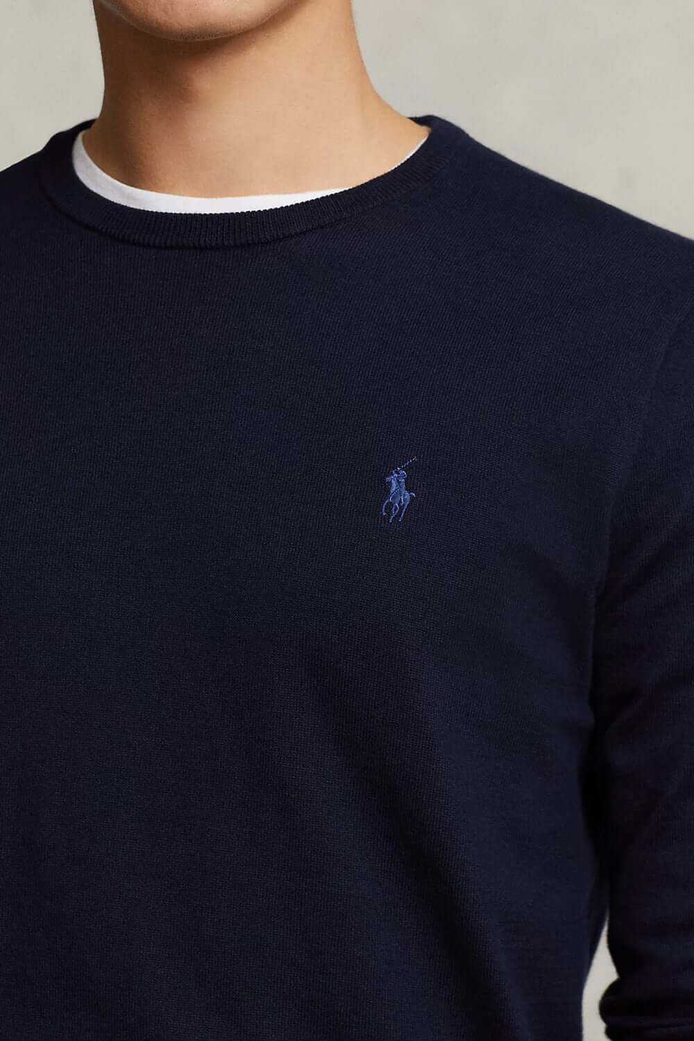 POLO RALPH LAUREN Maglia in cotone Slim-Fit Uncategorized POLO RALPH LAUREN