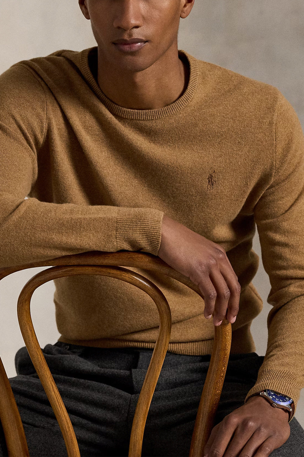 POLO RALPH LAUREN Maglia in lana a girocollo