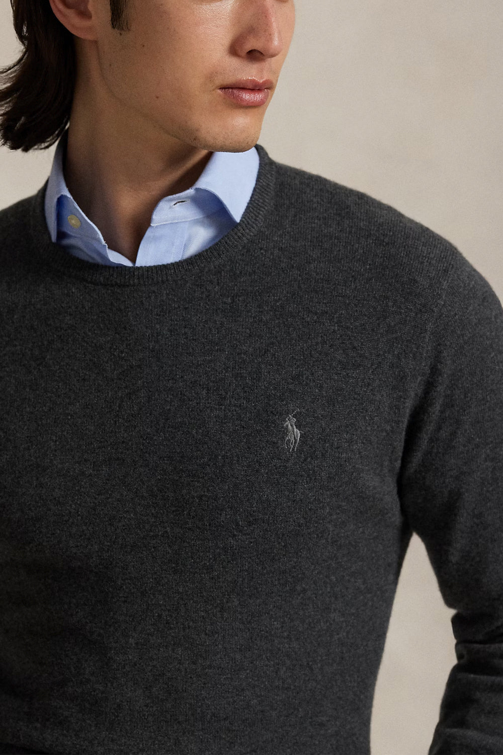 POLO RALPH LAUREN Maglia in lana a girocollo