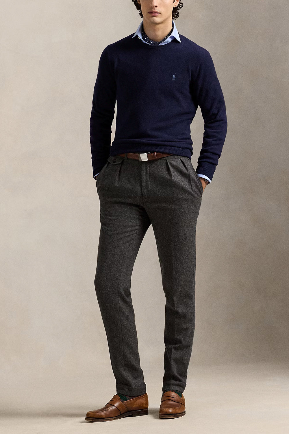POLO RALPH LAUREN Maglia in lana a girocollo