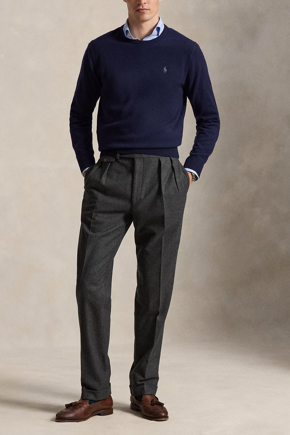 POLO RALPH LAUREN Maglia in lana a girocollo