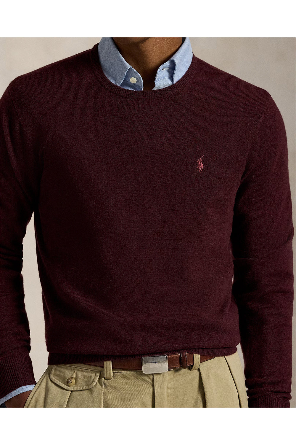 POLO RALPH LAUREN Maglia in lana a girocollo