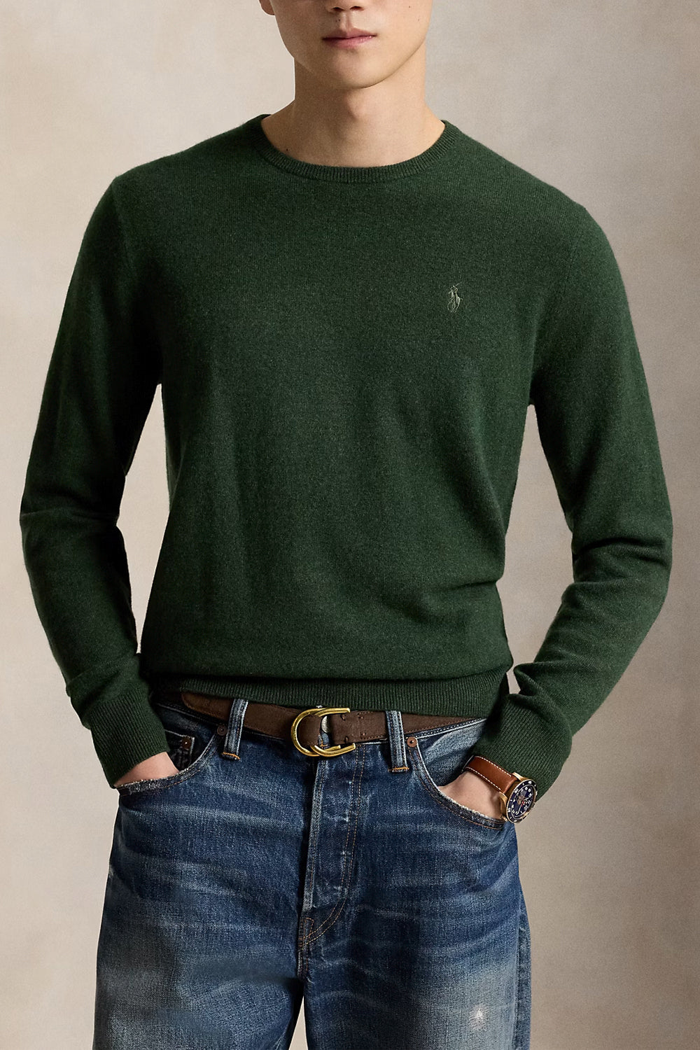 POLO RALPH LAUREN Maglia in lana a girocollo