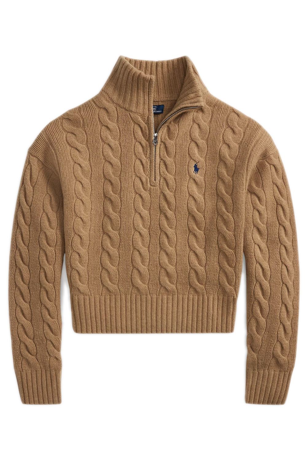 POLO RALPH LAUREN Maglia in lana e cashmere a trecce