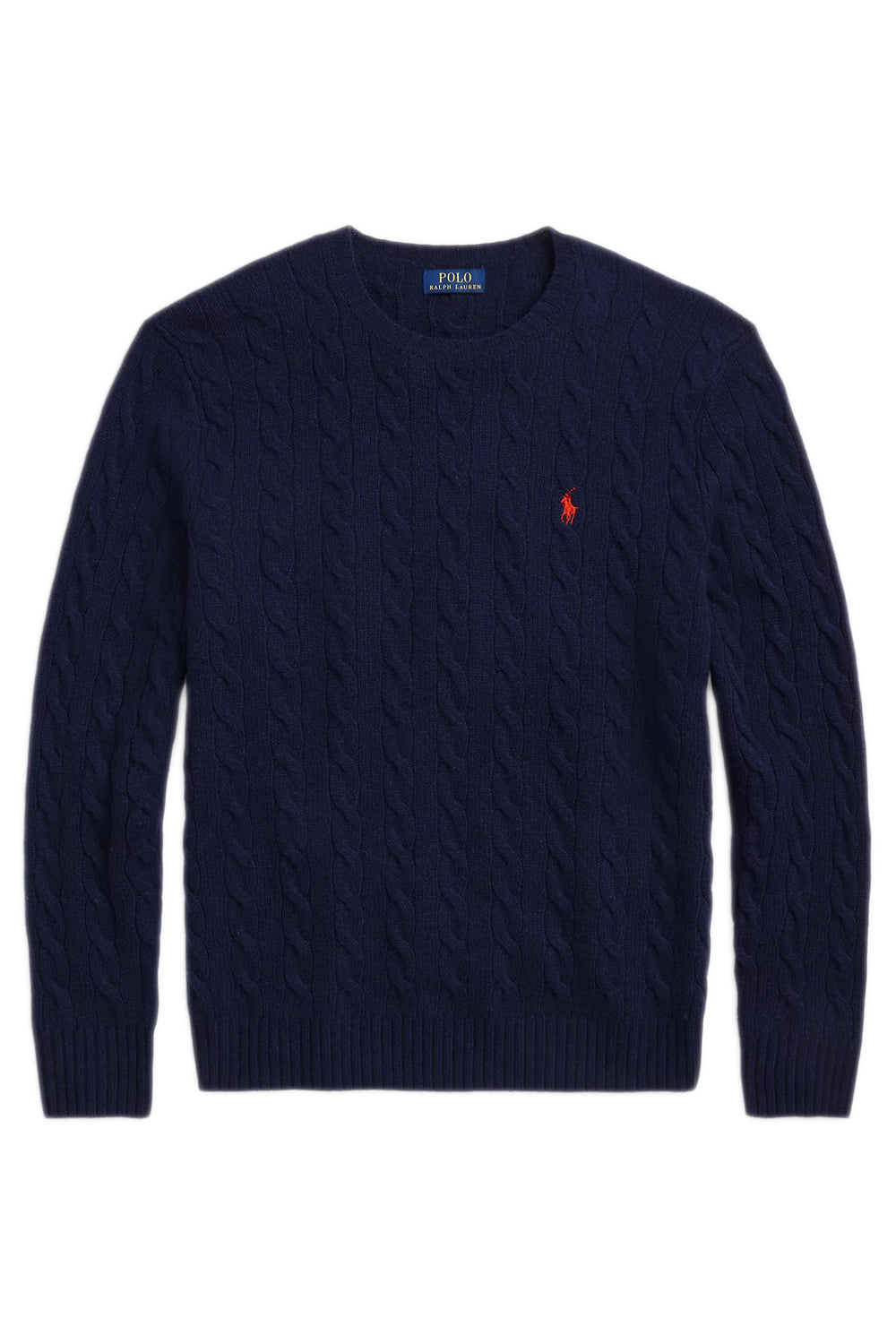 POLO RALPH LAUREN Maglia in lana e cashmere a trecce