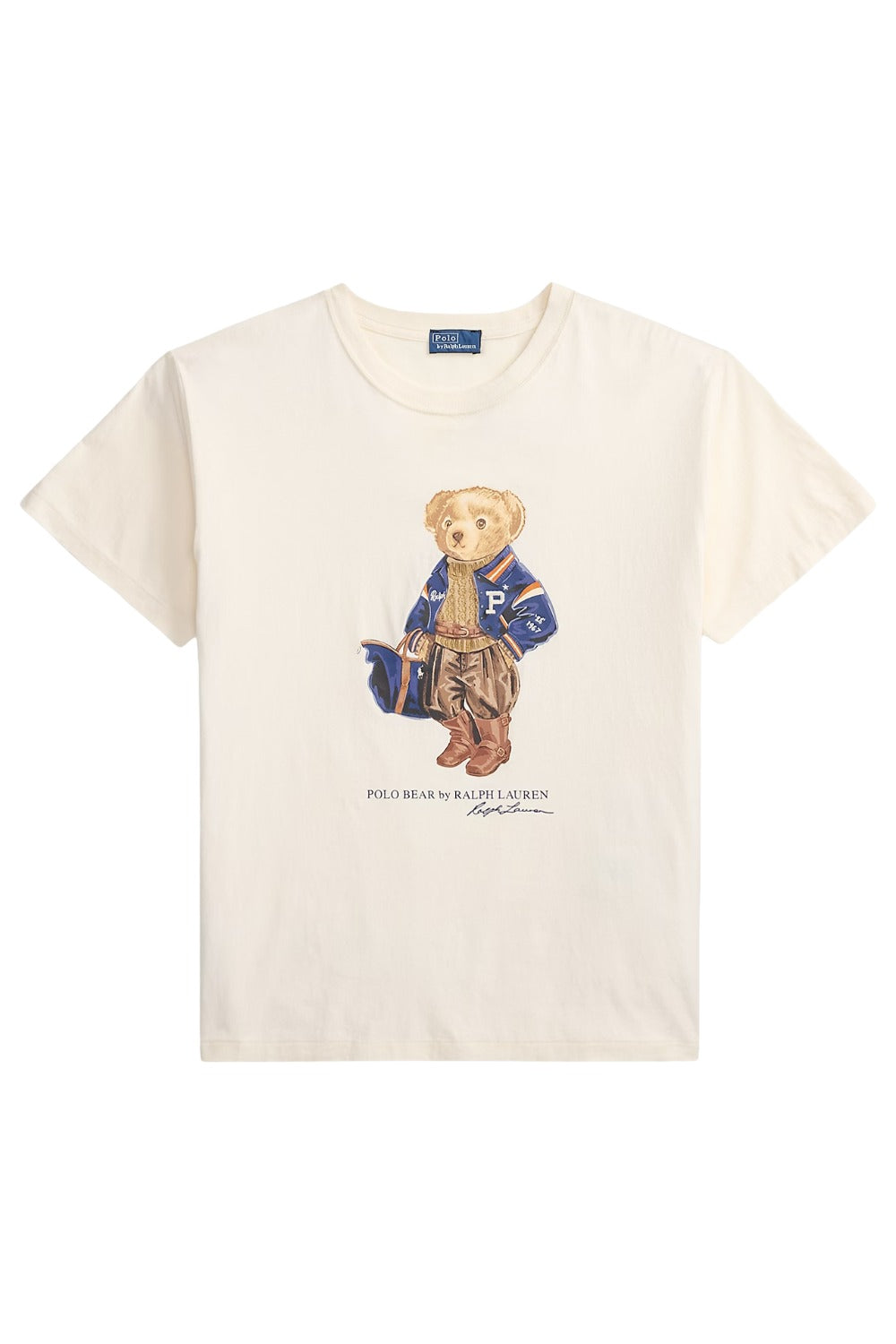 POLO RALPH LAUREN Maglietta Polo Bear in jersey di cotone
