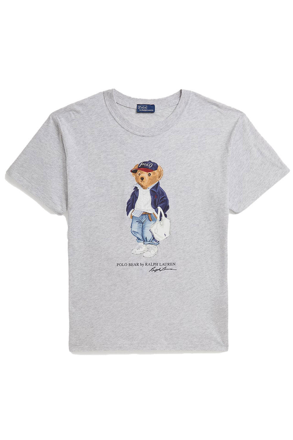 POLO RALPH LAUREN Maglietta Polo Bear in jersey di cotone
