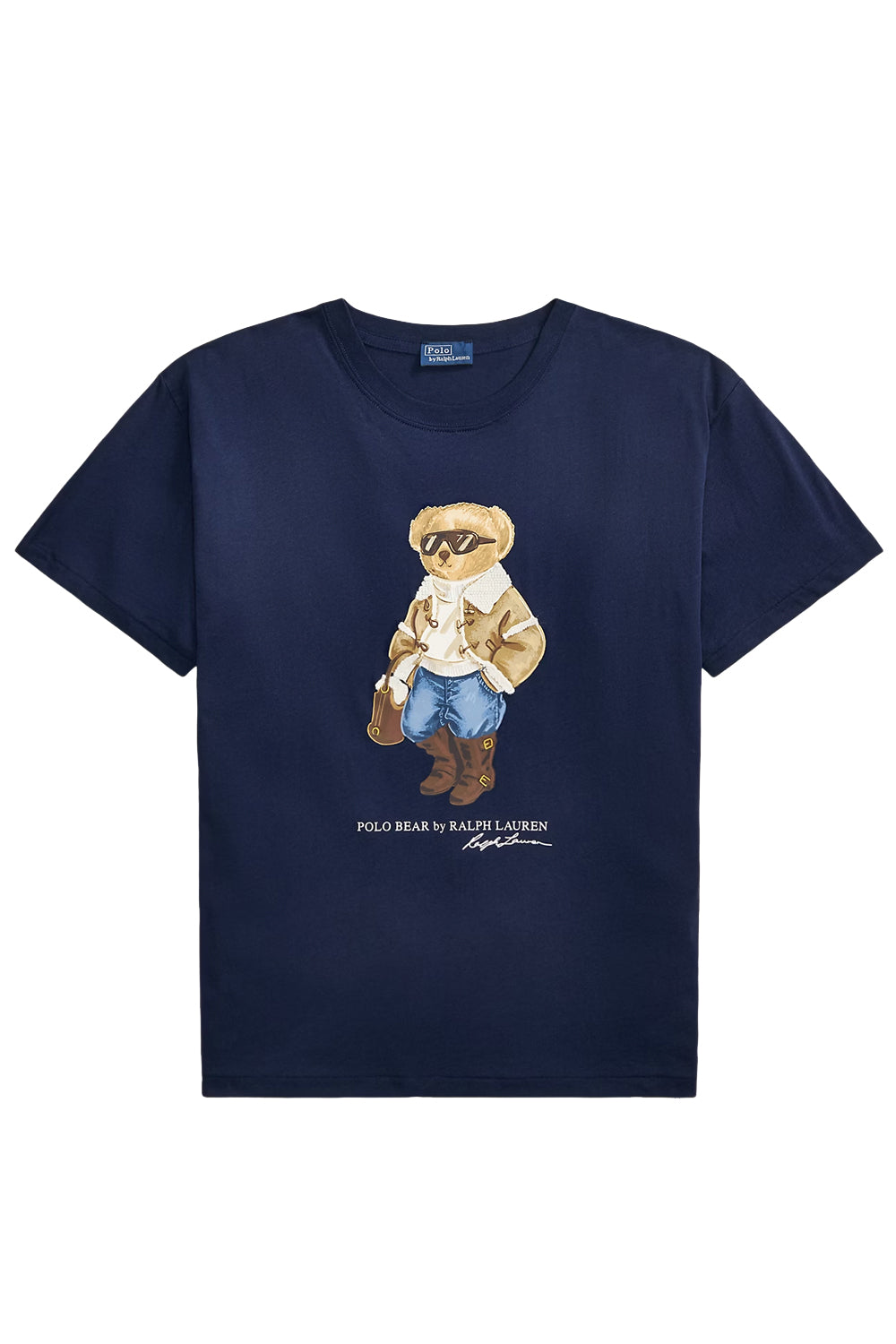 POLO RALPH LAUREN Maglietta Winter Polo Bear in cotone