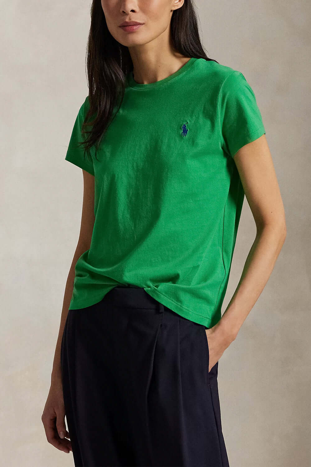 POLO RALPH LAUREN Maglietta girocollo in jersey di cotone Uncategorized POLO RALPH LAUREN