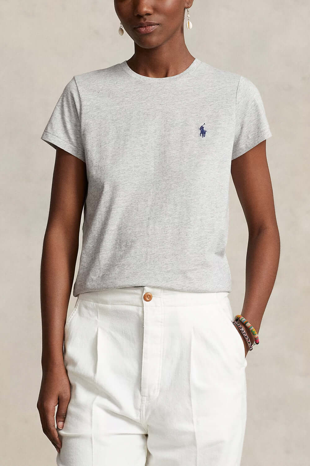POLO RALPH LAUREN Maglietta girocollo in jersey di cotone Uncategorized POLO RALPH LAUREN
