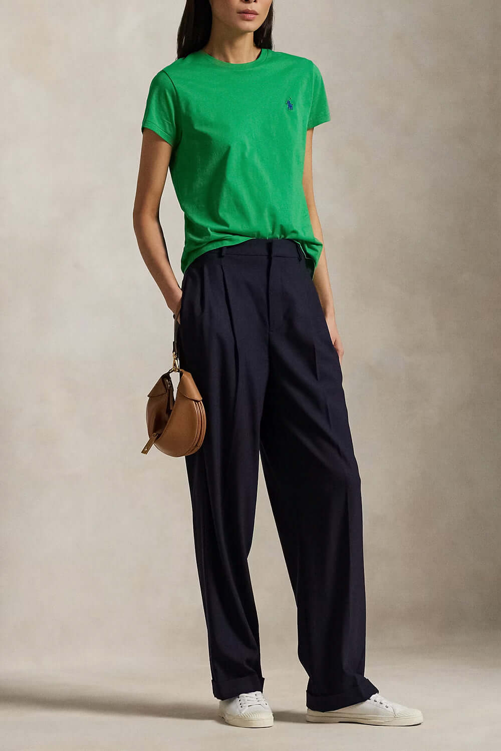 POLO RALPH LAUREN Maglietta girocollo in jersey di cotone Uncategorized POLO RALPH LAUREN