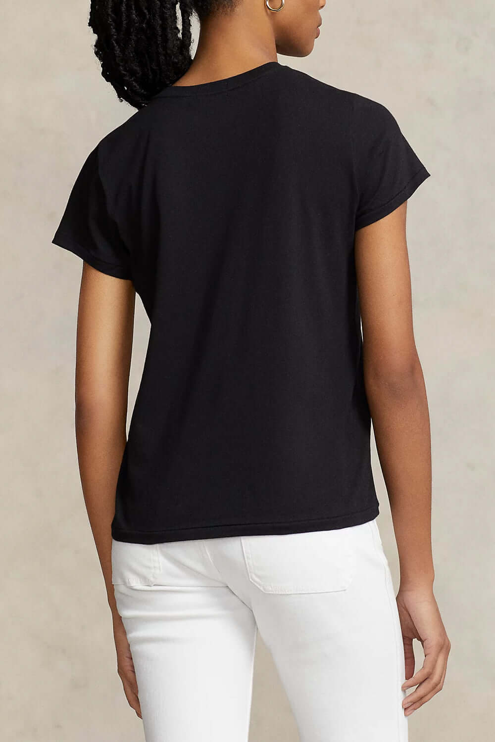 POLO RALPH LAUREN Maglietta girocollo in jersey di cotone Uncategorized POLO RALPH LAUREN