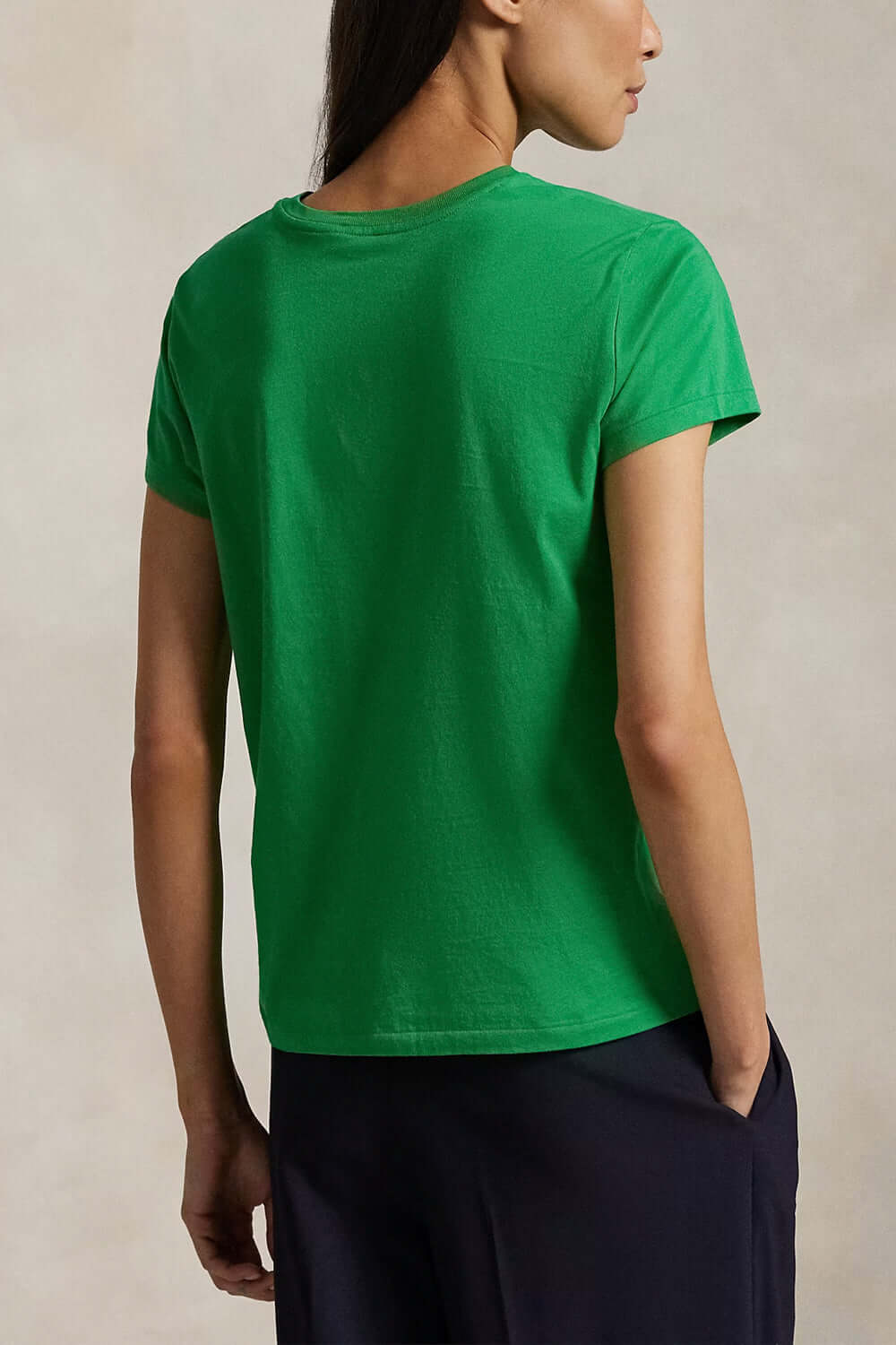 POLO RALPH LAUREN Maglietta girocollo in jersey di cotone Uncategorized POLO RALPH LAUREN