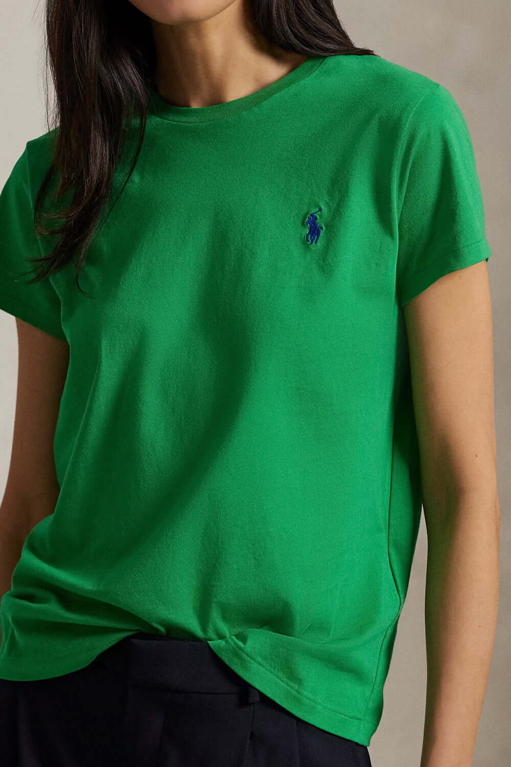 POLO RALPH LAUREN Maglietta girocollo in jersey di cotone Uncategorized POLO RALPH LAUREN