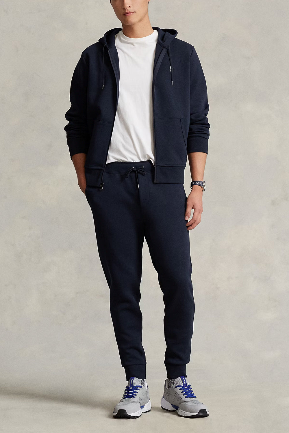 POLO RALPH LAUREN Pantaloni da jogging a maglia doppia