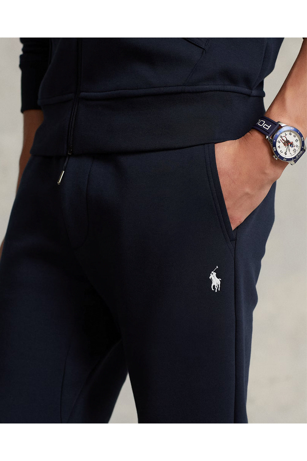 POLO RALPH LAUREN Pantaloni da jogging a maglia doppia