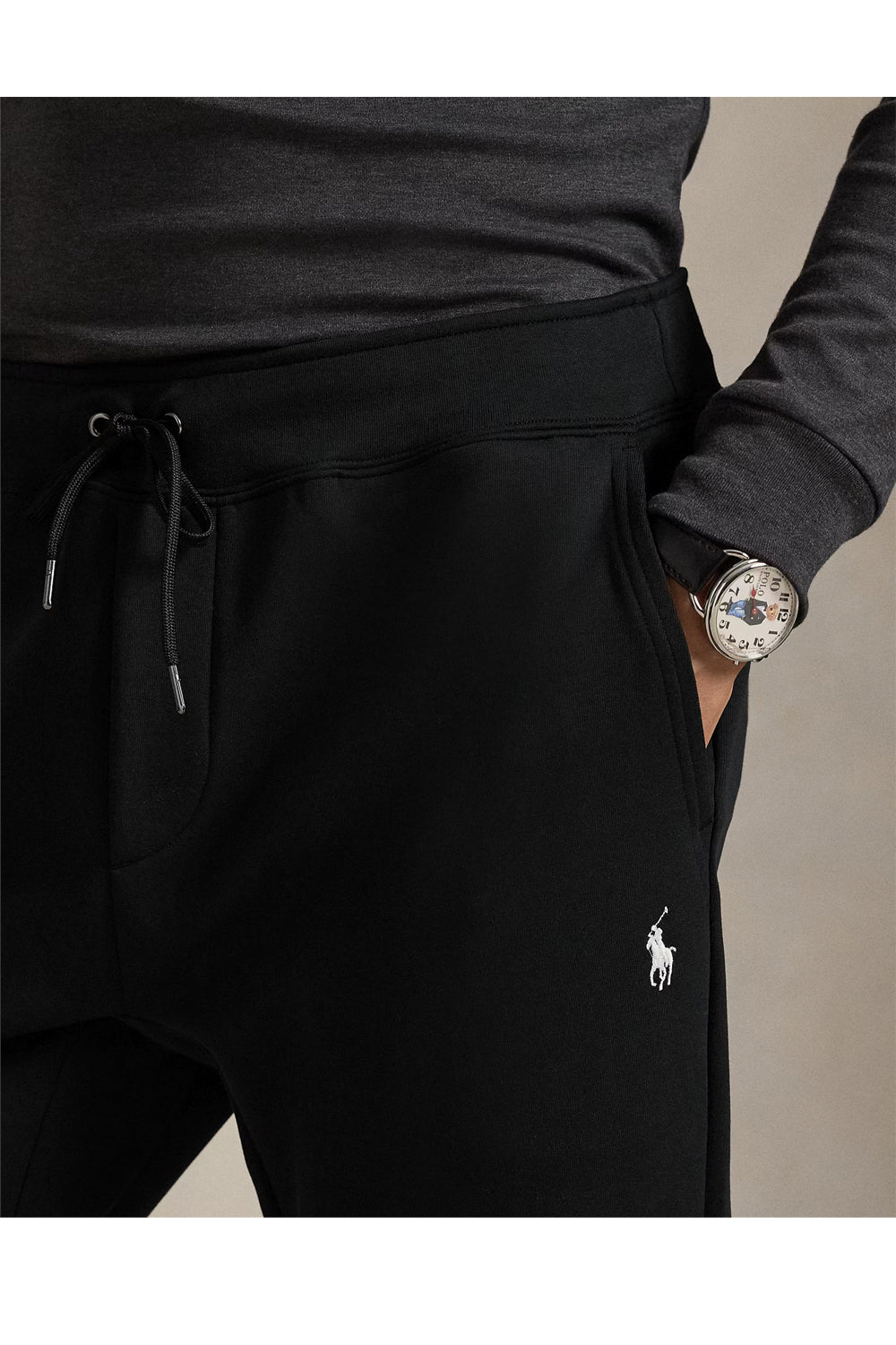 POLO RALPH LAUREN Pantaloni da jogging a maglia doppia