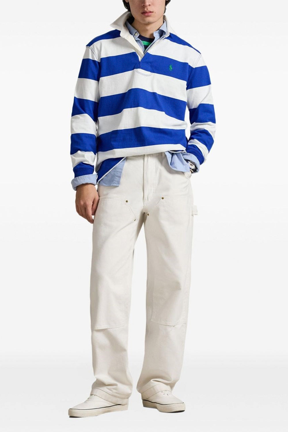 POLO RALPH LAUREN Polo manica lunga a righe