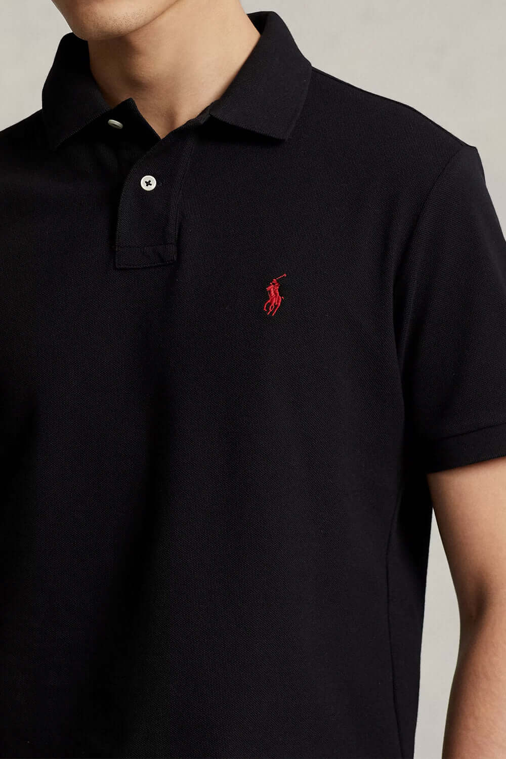 POLO RALPH LAUREN Polo in piqué Custom Slim-Fit Uncategorized POLO RALPH LAUREN