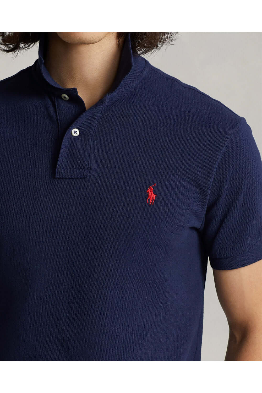 POLO RALPH LAUREN Polo in piqué Custom Slim-Fit Uncategorized POLO RALPH LAUREN