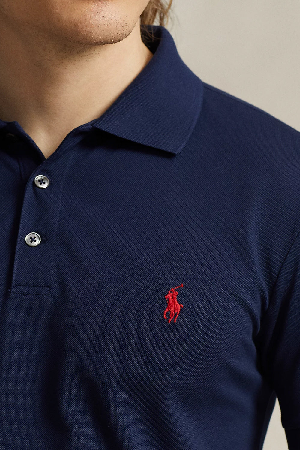 POLO RALPH LAUREN Polo in piqué stretch Slim-Fit