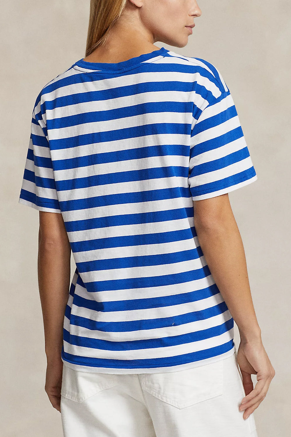 POLO RALPH LAUREN T-shirt girocollo a righe in jersey POLO RALPH LAUREN