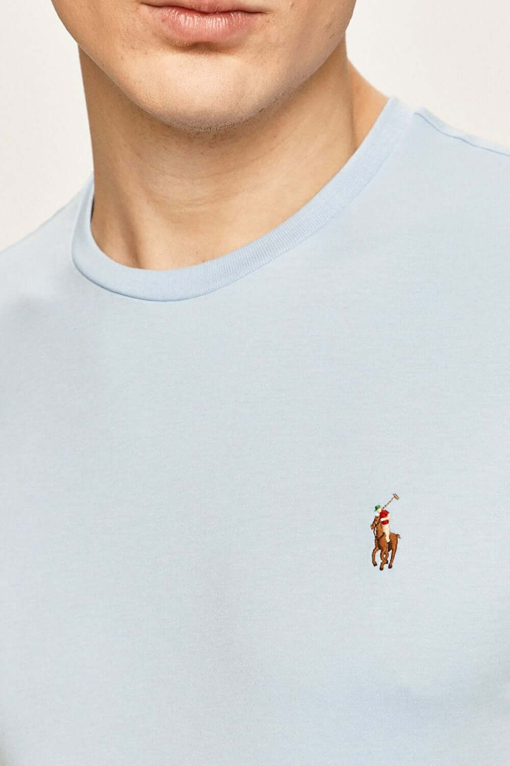 POLO RALPH LAUREN T-shirt in cotone Custom Slim-Fit Uncategorized POLO RALPH LAUREN